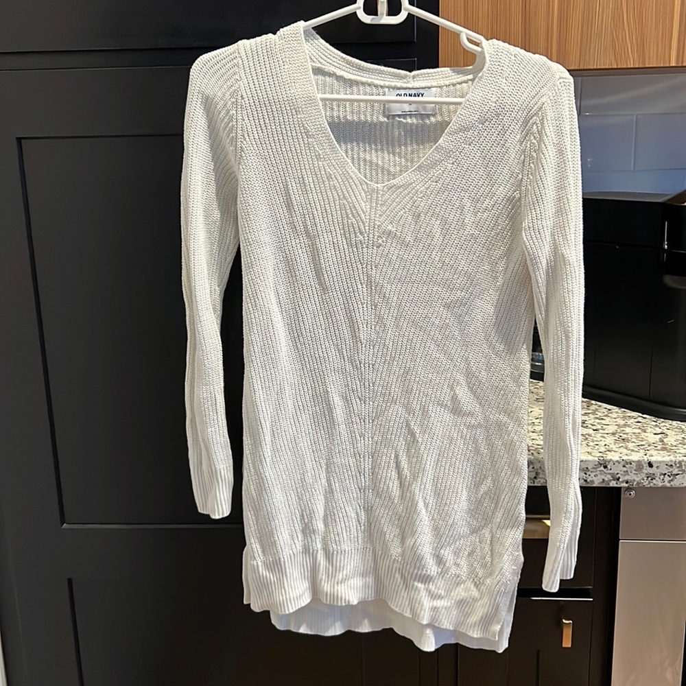 White sweater